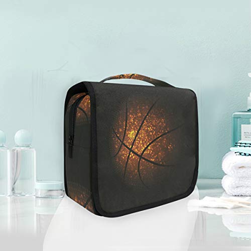 Foldable Cosmetic Bag for Women - Travel Makeup Organizer | Gym & Bathroom Use