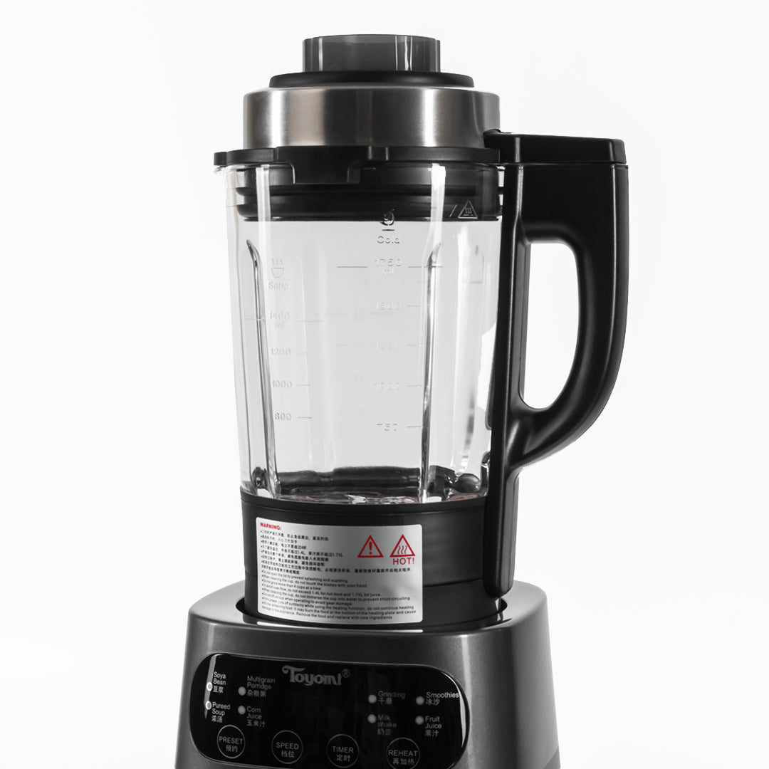 TOYOMI 1.75L High-Speed Blender 1000W BLC 4695 - Powerful Kitchen Blender for Smoothies, Soups, Sauces & Nut Butters - Perfect for Home Cooking & Healthy Meal Prep