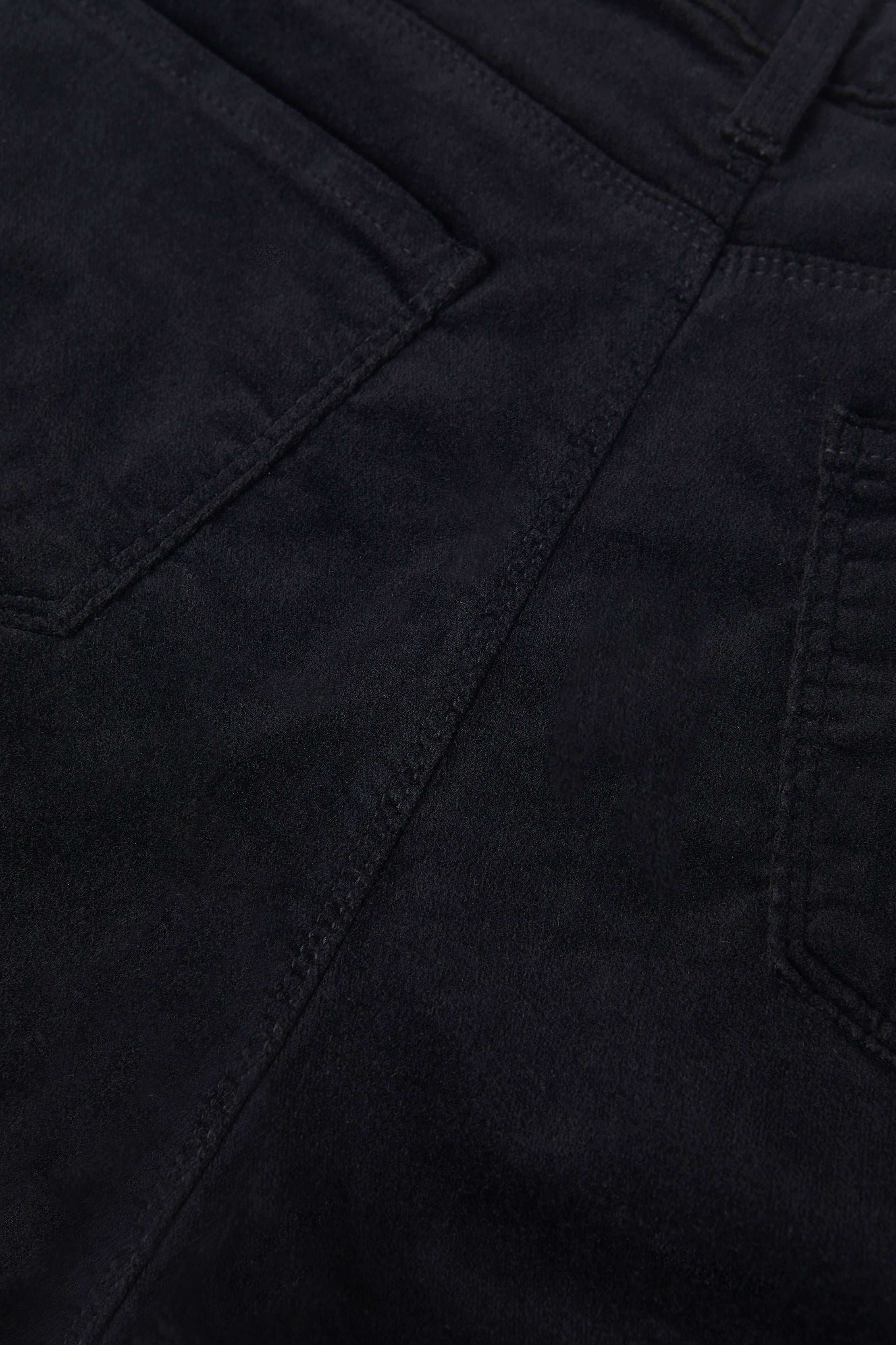 Mira Velvet Cropped Bootcut Jeans for Women - High Waisted Stretch Denim Pants - Fashionable Casual & Night Out Outfits