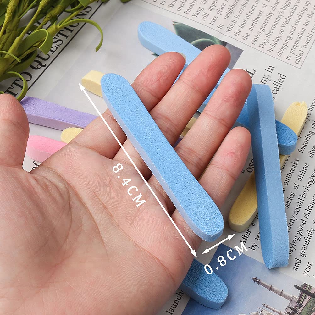 Belicia 2 Pack Silicone Makeup Sponge - Washable & Reusable Gel Foundation Blender, BB Cream Applicator, Cosmetic Beauty Tool (Clear) - Perfect for Flawless Makeup Application at Home or On-the-Go