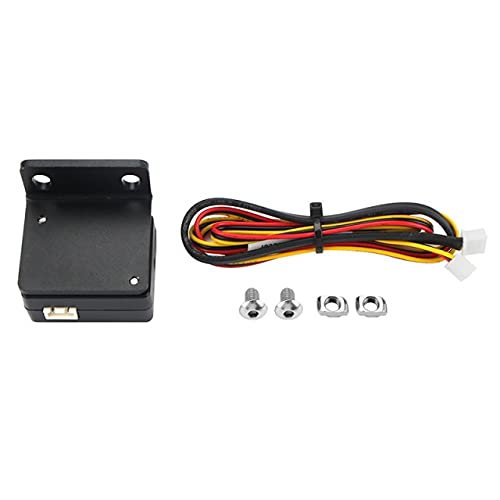 3D Printer Filament Sensor Kit - 1 Set Broken Material Detection Sensor for CR-30 3D Printer Accessories (Black) | Reliable Printing Solution for Home & Office Use