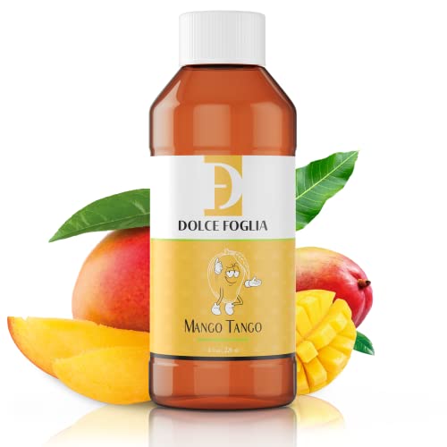 Organic MCT Oil Mango Flavor Concentrate – 8 Oz Multipurpose Food & Cosmetic Flavoring Oil for Lip Gloss, Pastries, Candies & DIY Beauty – Glass Bottle, Vegan, Non-GMO | Perfect for Baking, Candy Making, Lip Care & Homemade Cosmetics
