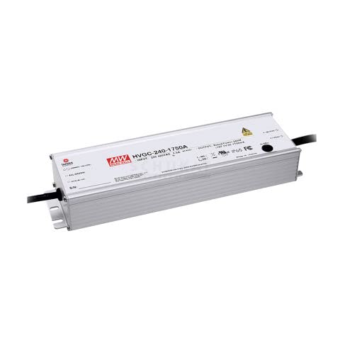 240W LED Power Supply 114.3-228.6V 1050mA Adjustable with Potentiometer - Perfect for LED Strip Lights, Signage, and Commercial Lighting Systems