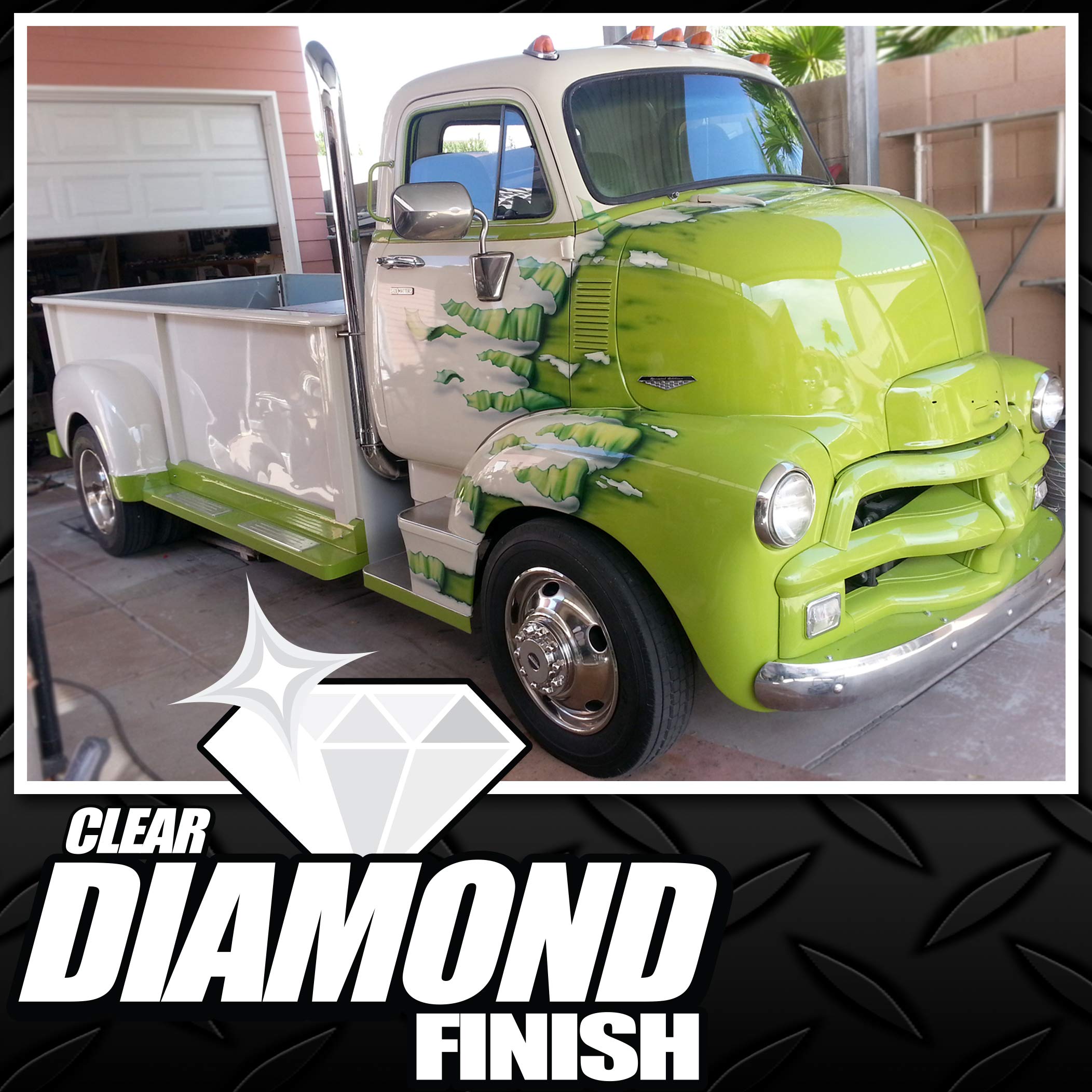 KBS Coatings DiamondFinish Clear Coat - High Gloss Protective Coating for Cars, Motorcycles & Boats - Scratch & UV Resistant Finish for Automotive, Marine & DIY Projects