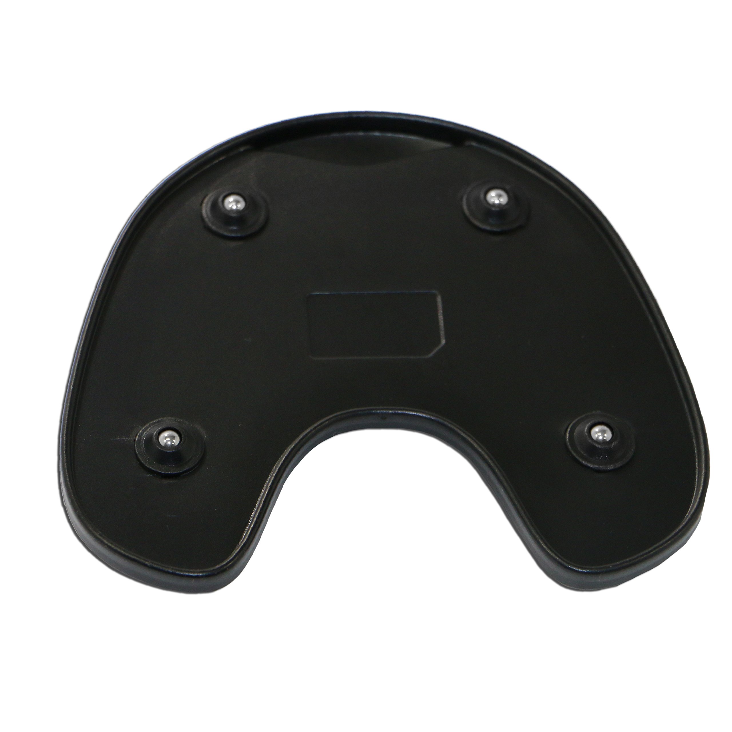 Ergonomic U-Shaped Wrist Rest for Mouse Pad - Comfortable Support for Laptop & Desktop Computers - Perfect for Office Work, Gaming & Long Computer Sessions