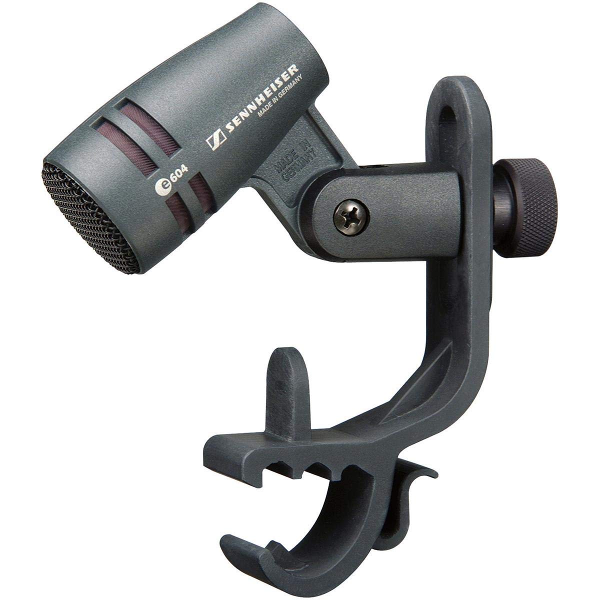 Sennheiser E 604 Professional Dynamic Cardioid Instrument Mic for Drums & Guitar - Charcoal | Studio & Live Performance Microphone