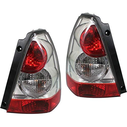 High-Quality Replacement Tail Lights Set of 2 - Left & Right Pair for Subaru Vehicles | Perfect for Night Driving & Enhanced Safety
