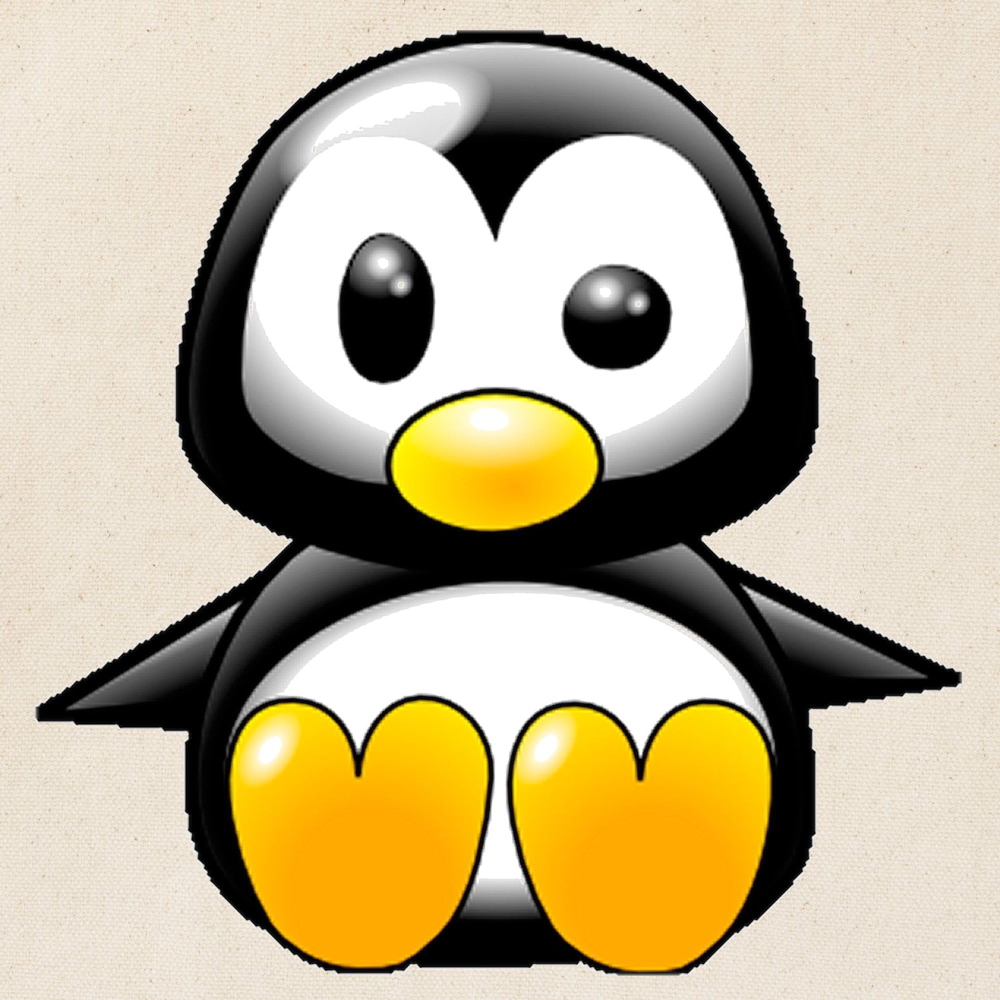 Funny Penguin Tote Bag - Eco-Friendly Natural Canvas Reusable Shopping Bag for Groceries, Beach & Daily Use | CafePress