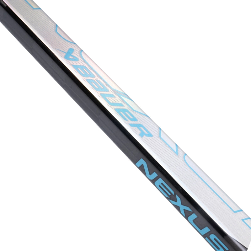 Bauer Nexus Tracer Grip One-Piece Hockey Stick - Intermediate Level for Youth & Adult Players - Perfect for Ice Hockey Training & Games