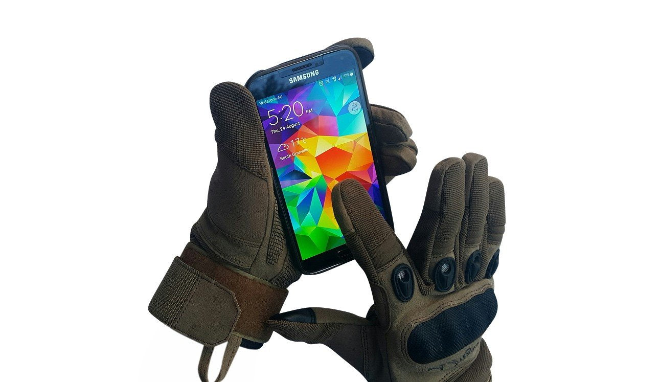 Tactical Gloves for Men - Military Grade, Hiking, Motorcycle Riding & Outdoor Work - Durable, Comfortable & Protective Gloves for Adventure, Sports & Heavy Duty Use