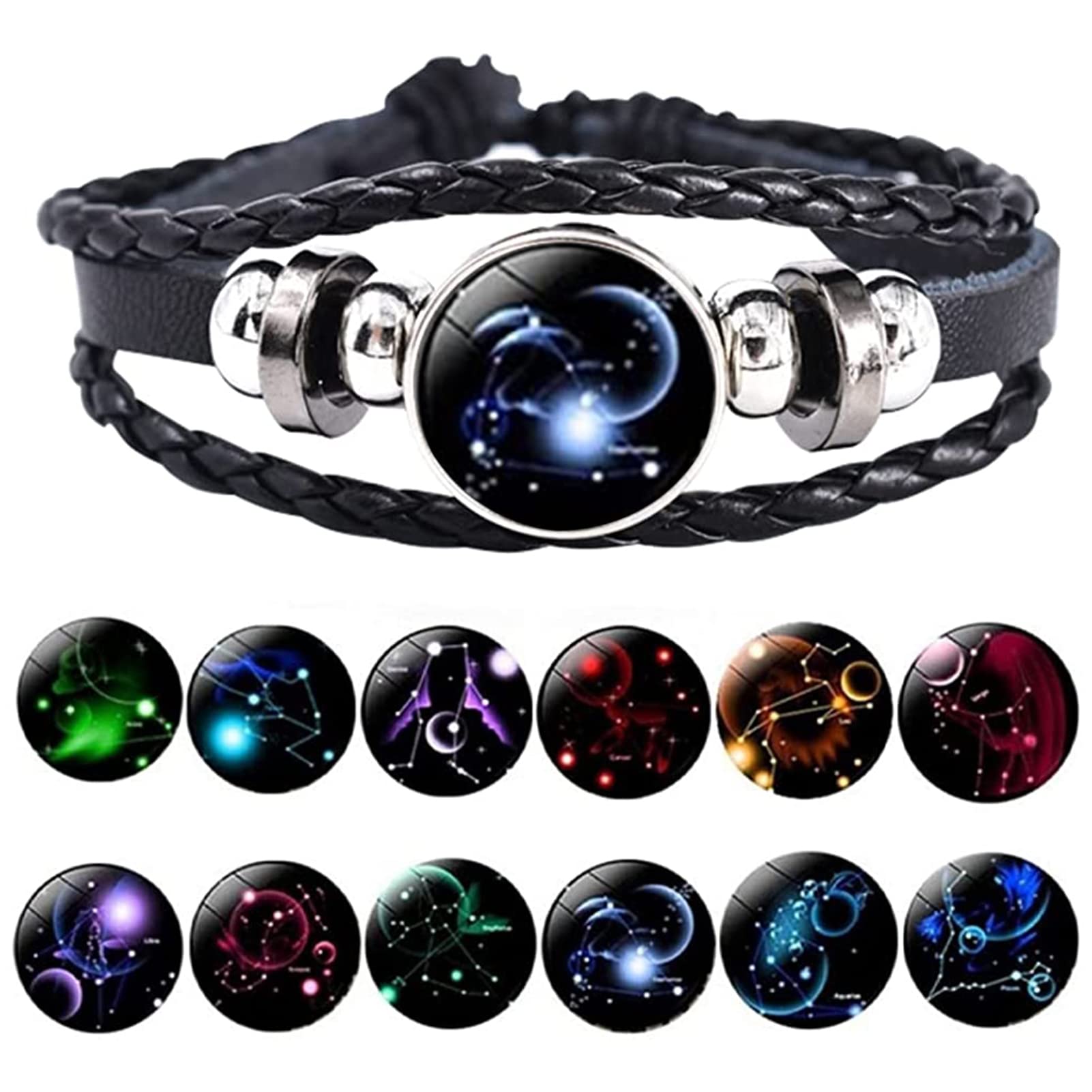 ODFANSH Women's Bracelets - Elegant Christmas & Birthday Jewelry Gifts for Teen Girls, Couples, Women & Boys - Lucky Link Bracelet & Anklet Set for Everyday Wear, Parties & Special Occasions