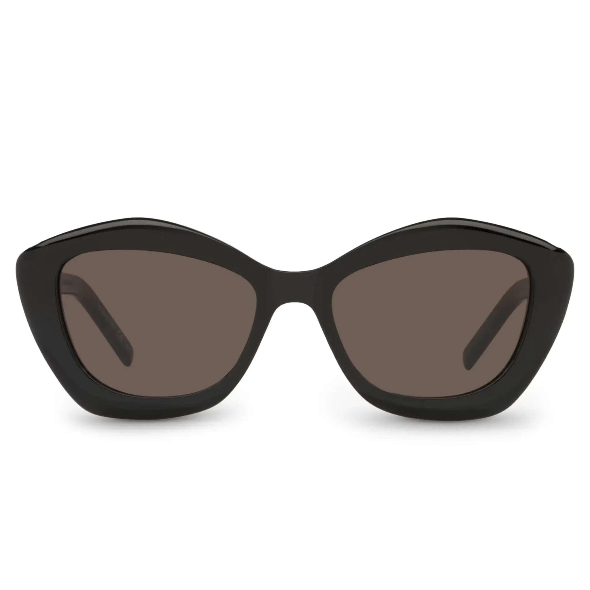 Saint Laurent SL 68 001 Cat Eye Black Sunglasses for Women - Luxury Designer Shades for Fashion & Sun Protection - Perfect for Beach, Driving & Outdoor Activities