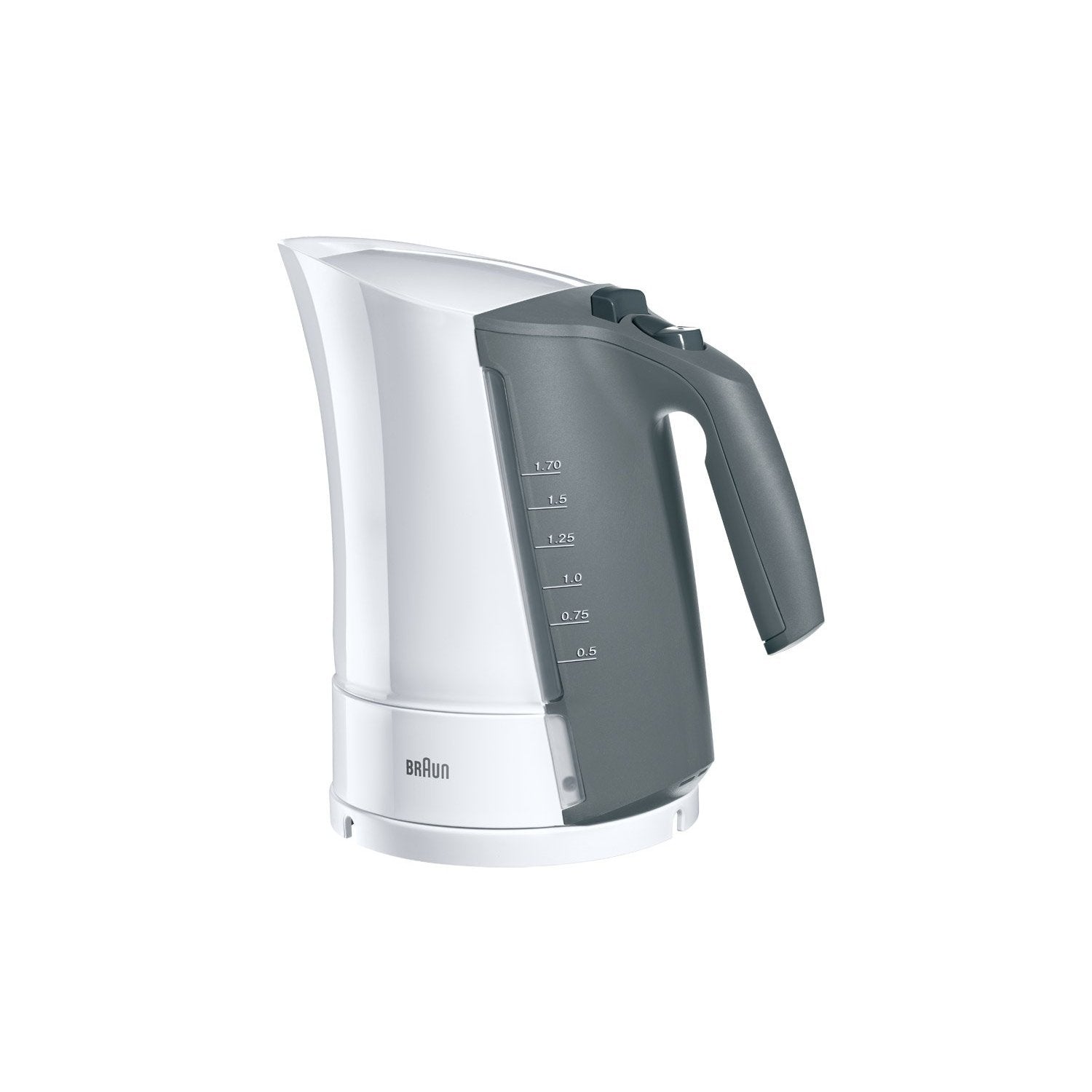 Braun WK300 1.7L Electric Kettle - 2200W Fast Boiling, 220V for European Use - Perfect for Tea, Coffee & Instant Meals in Home or Office