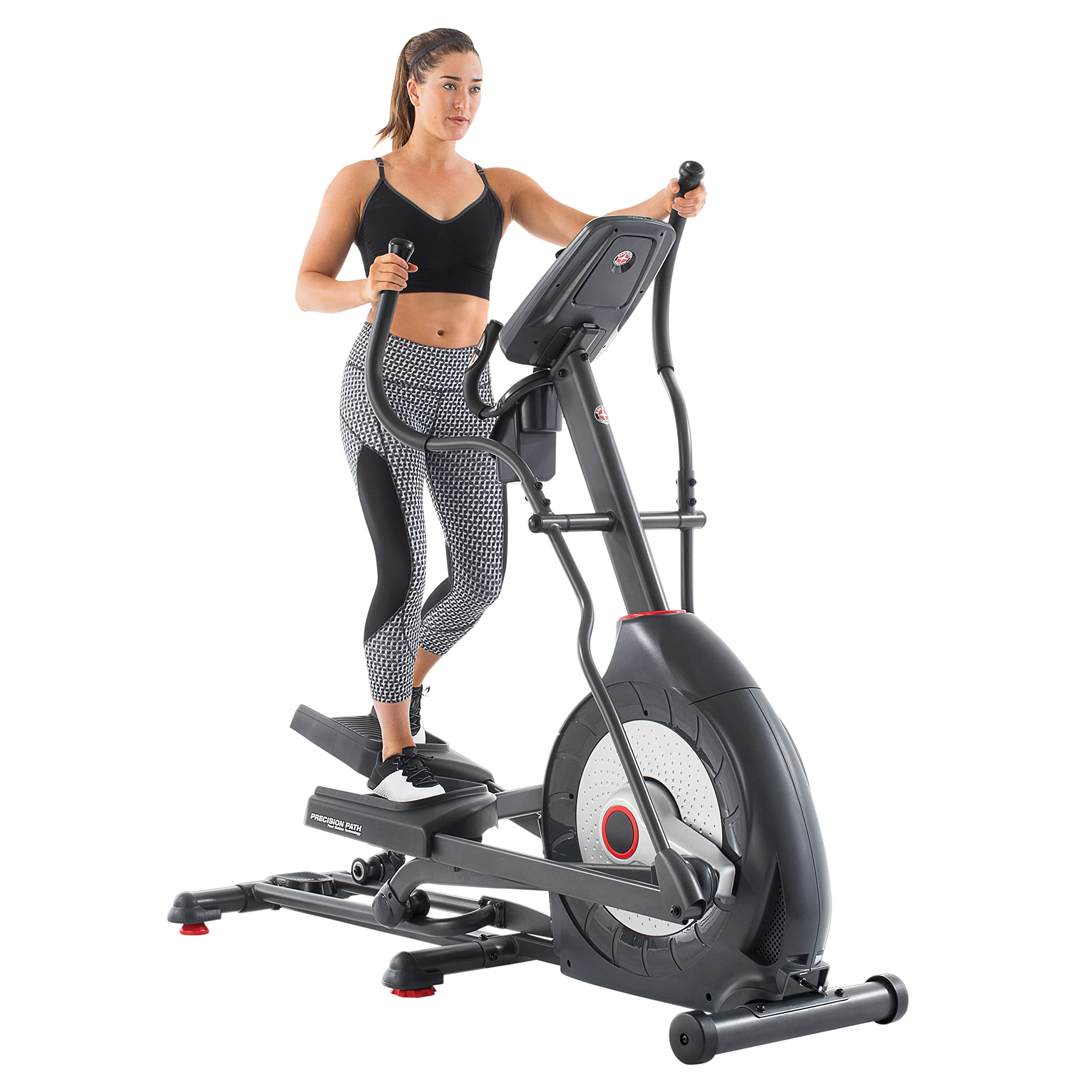 Best Elliptical Machine for Home Gym - Low Impact Cardio Trainer with LCD Display & Adjustable Resistance - Perfect for Weight Loss, Full Body Workout & Indoor Fitness Training