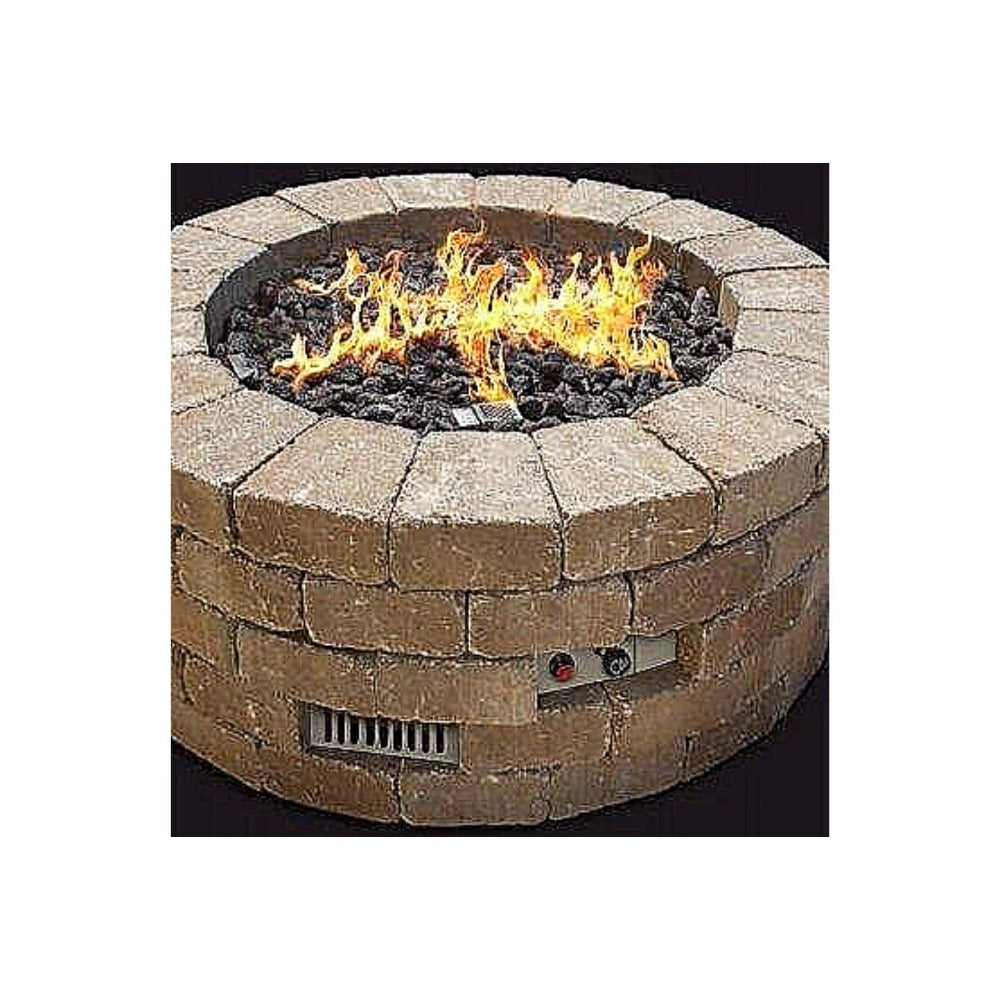 Firegear Stainless Steel Paver Vent Kit for Fire Pits - Durable Outdoor Gas Ventilation System for Patio, Backyard & Camping Fire Pits