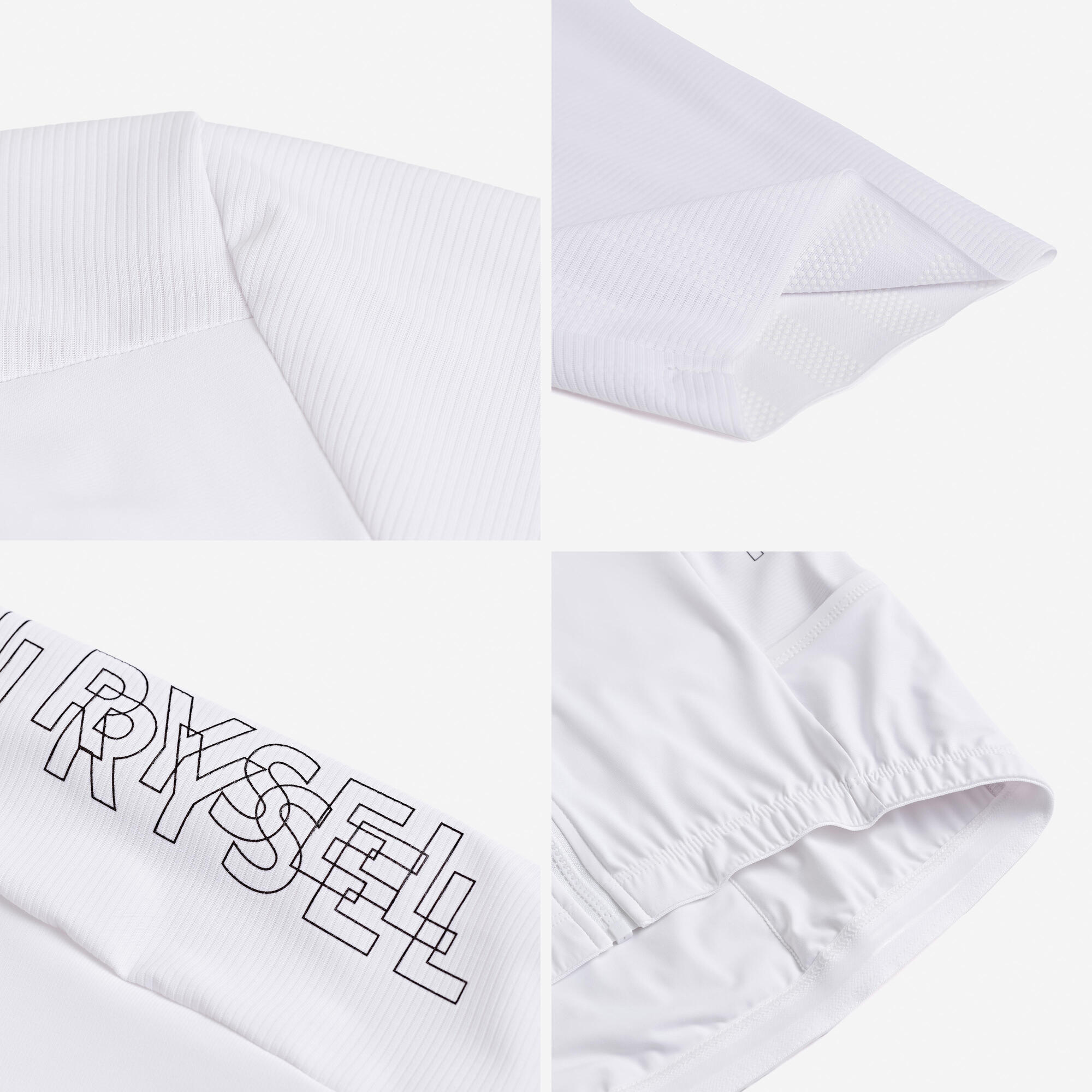 Van Rysel Unisex RCR 2 Short Sleeve Cycling Jersey - Breathable & Quick-Dry for Road Biking & Training - Perfect for Men & Women Cyclists