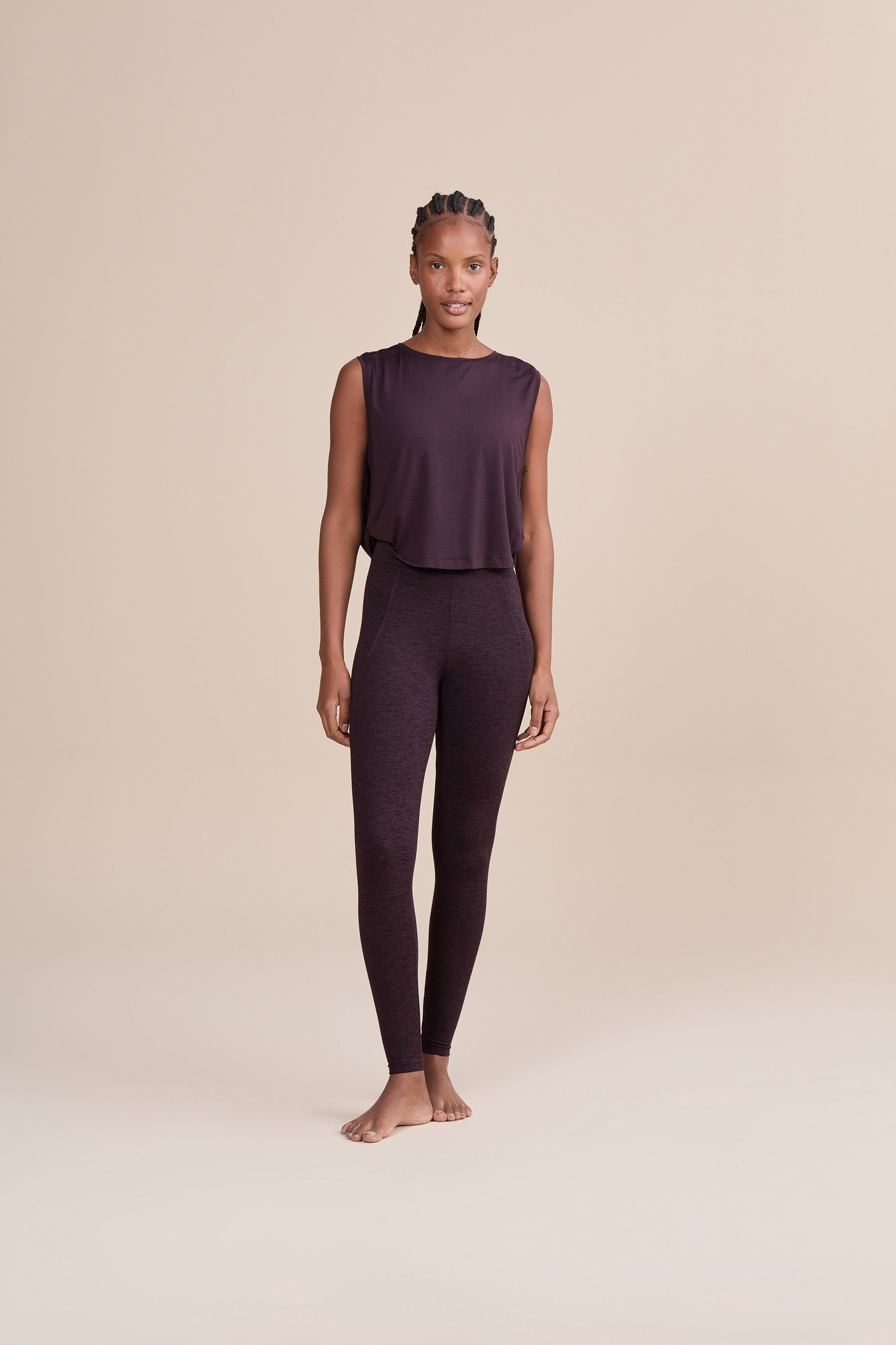 Twist Side Micromodal Tank Top for Women - Soft Stretchy Breathable Camisole - Perfect for Yoga, Workout & Summer Casual Wear