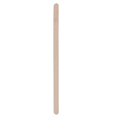 100Pcs Smooth Edge Depilatory Wax Sticks - Wooden Waxing Sticks for Eyebrows, Lips & Facial Hair Removal - Perfect for Home Salon & DIY Beauty Care
