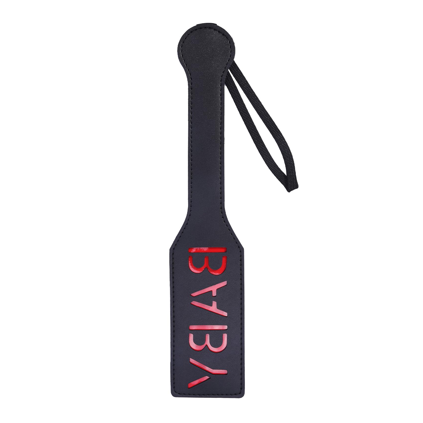 Premium Faux Leather Spanking Paddle - BDSM Bondage Toy for Adults, Couples Play & Sensual Exploration - Perfect for Bedroom Fun, Roleplay & BDSM Scenes