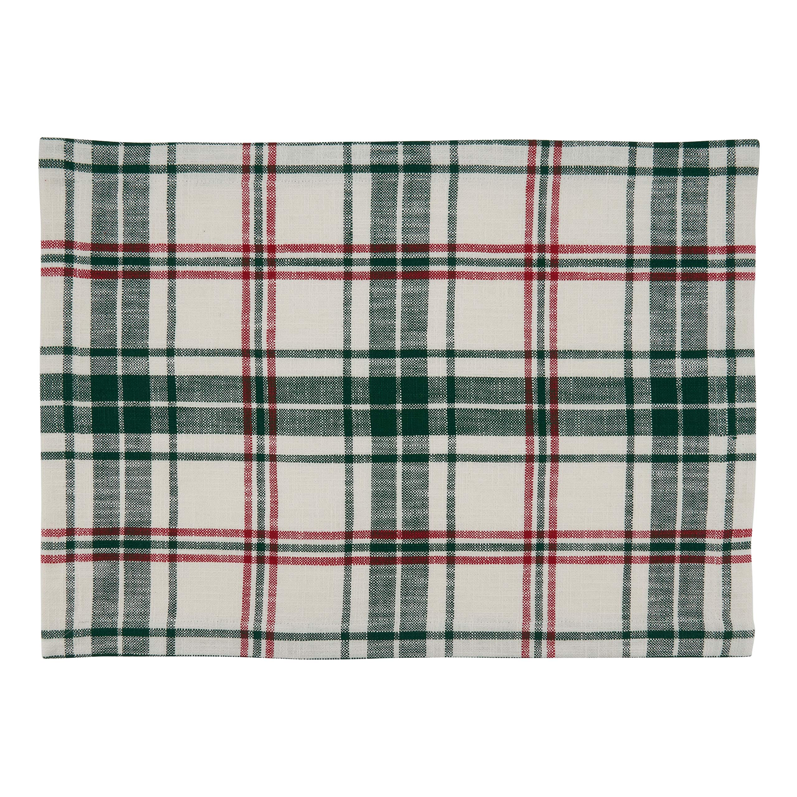 Stylish Plaid Design Placemats Set of 4 - Waterproof & Heat Resistant Table Mats for Dining Room, Kitchen, or Party Decor - Perfect for Thanksgiving, Christmas, and Everyday Use