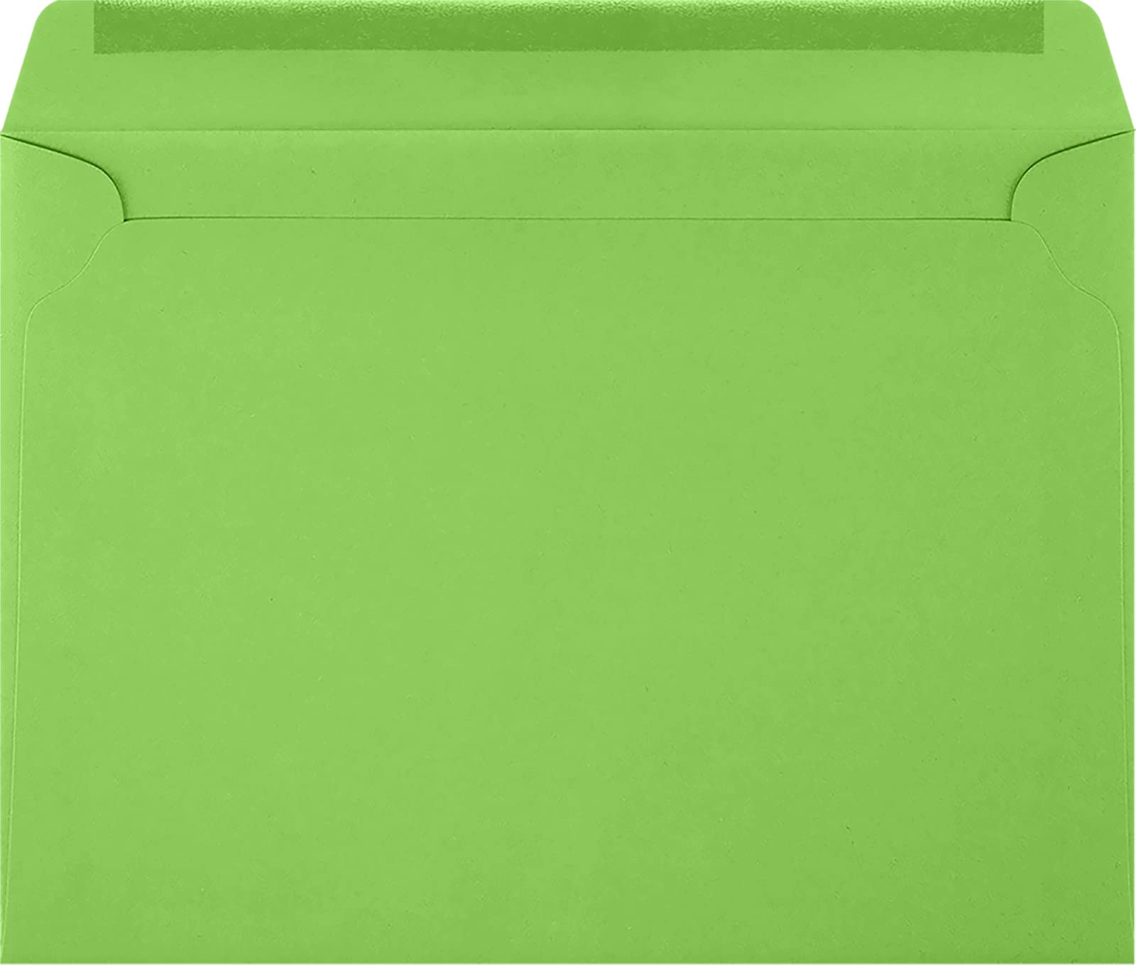 LUXPaper 9 x 12 Inch Booklet Envelopes - Limelight Green - 80lb Text Weight - Pack of 250 - Perfect for Wedding Invitations, Business Mailers & Greeting Cards