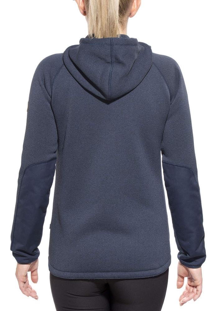 Fjallraven Ovik Fleece Hoodie Jacket for Women - Warm Winter Pullover with Kangaroo Pocket - Perfect for Hiking, Camping & Outdoor Activities