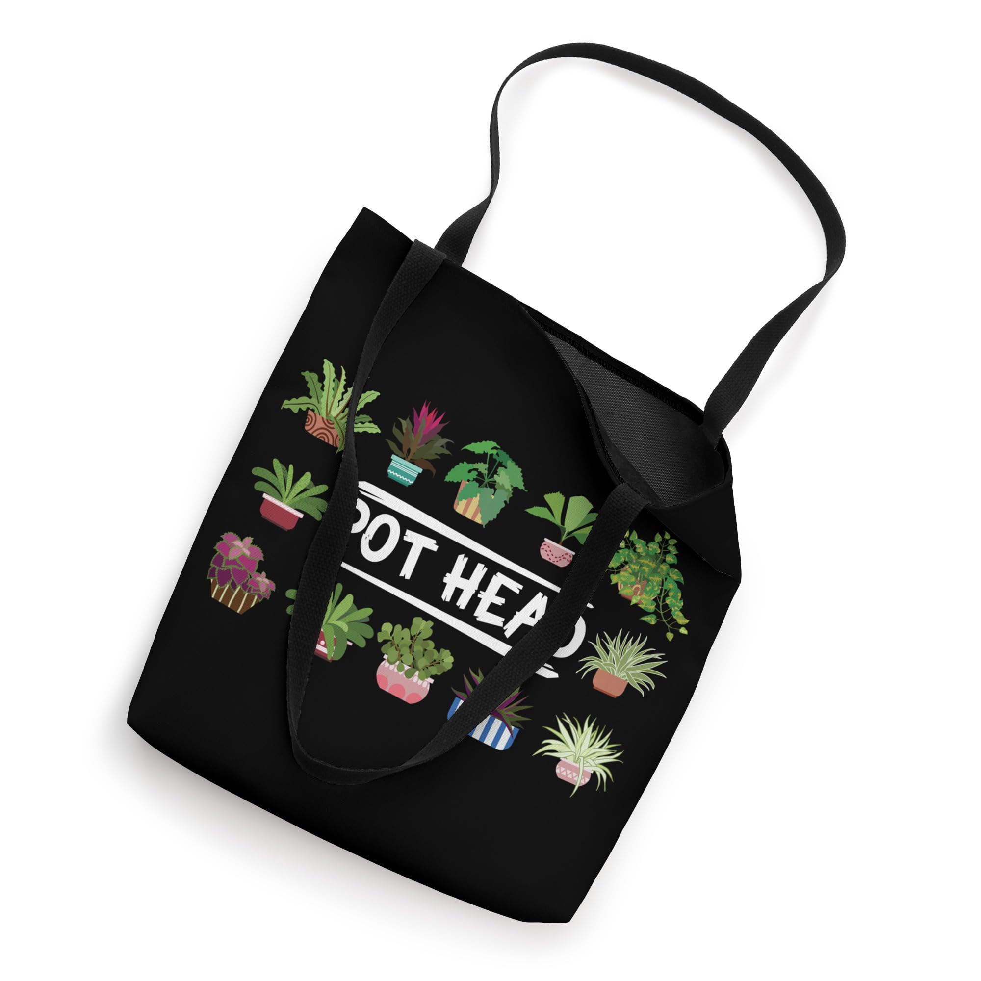 Stylish Gardening Potted Plant Pot Head Tote Bag - Durable & Eco-Friendly for Gardeners, Plant Lovers & Outdoor Enthusiasts | Perfect for Grocery Shopping, Farmers Market & Gardening Trips