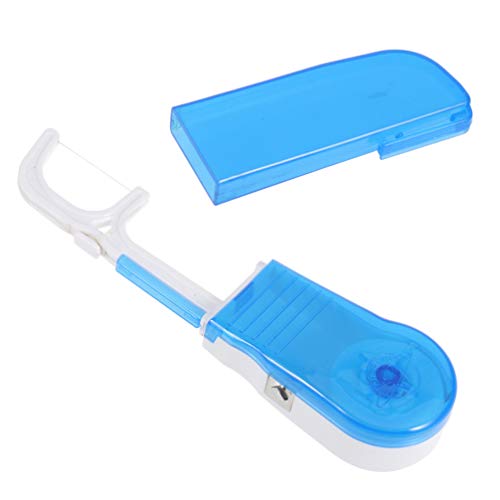Healifty Reusable Floss Picks - Dental Floss Holder with Threader for Easy Teeth Cleaning | Perfect for Travel, Home & Office Oral Care