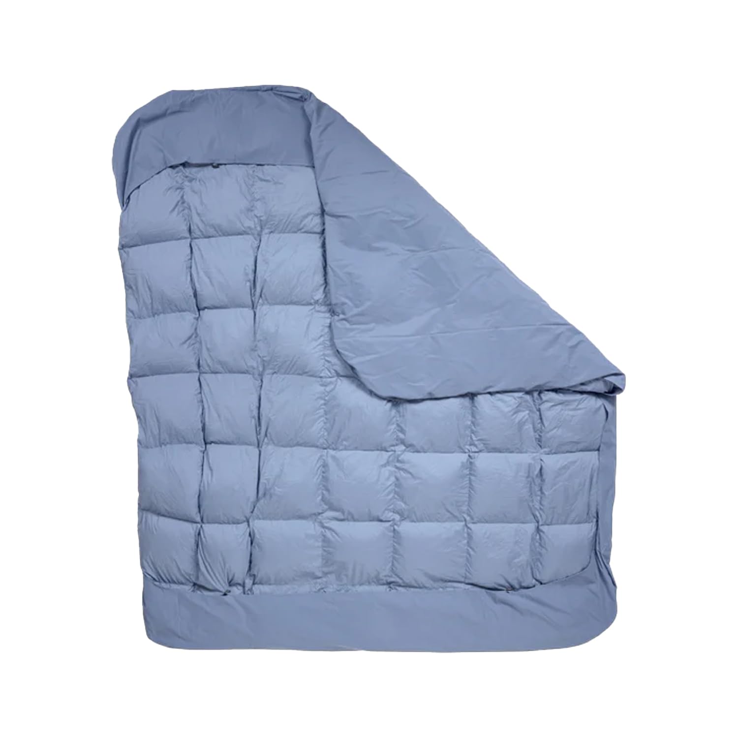 HEST Single Top Sheet - Compatible with Single Down Comforter - Soft & Cozy Camping Sheet for Outdoor Adventures - Non-Slip Tucked Corner Flaps & Toggles - 58