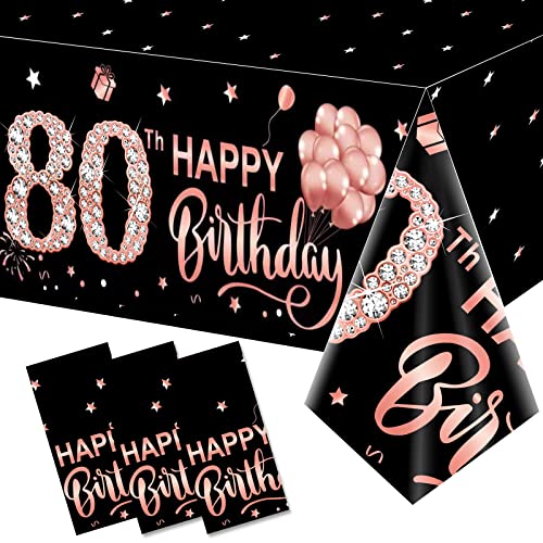 Rose Gold 80th