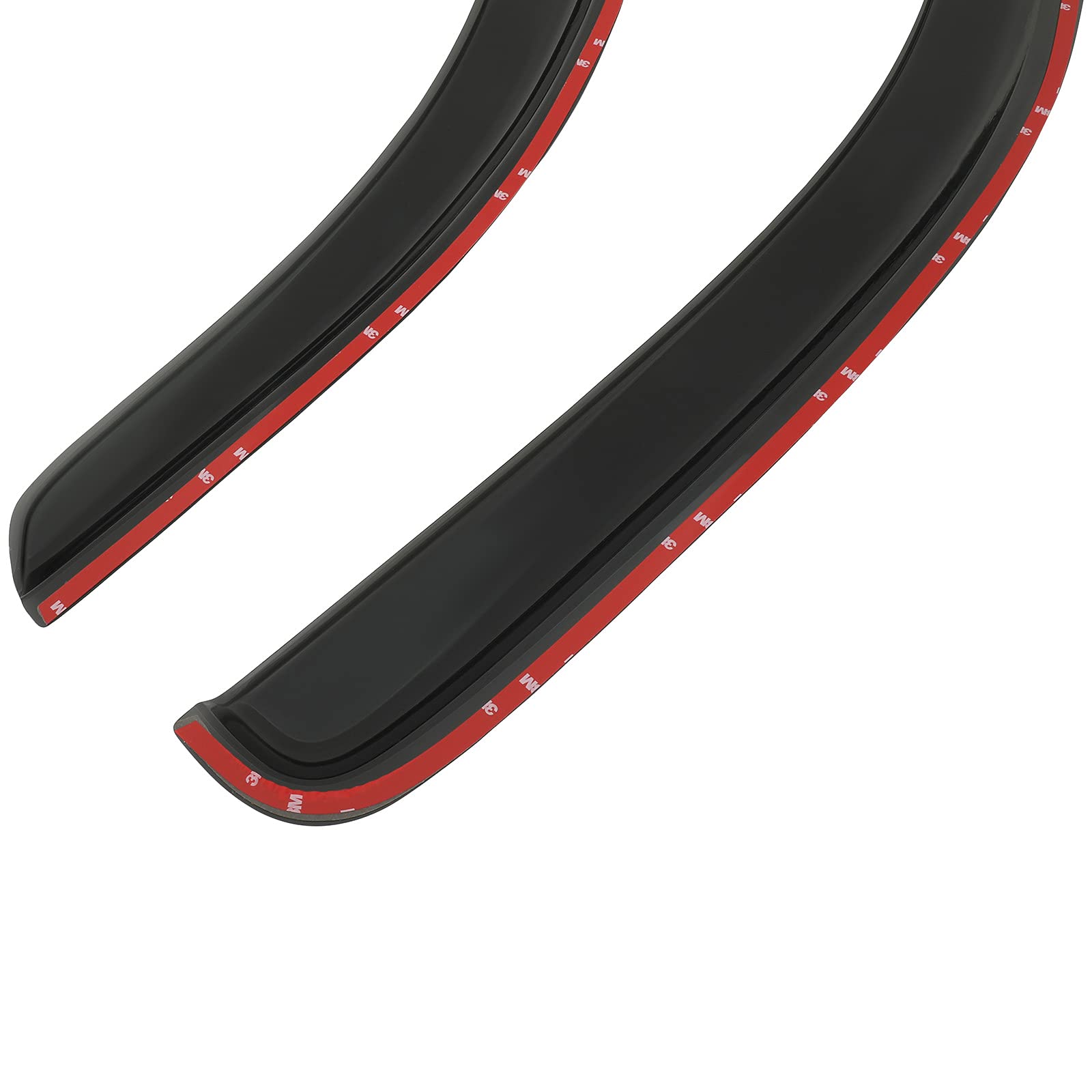 OCPTY Tape-on Window Visors Rain Guards for Toyota Tacoma 2016-2020 | Side Window Deflectors Set of 4 | Weather Protection & Improved Airflow for Trucks
