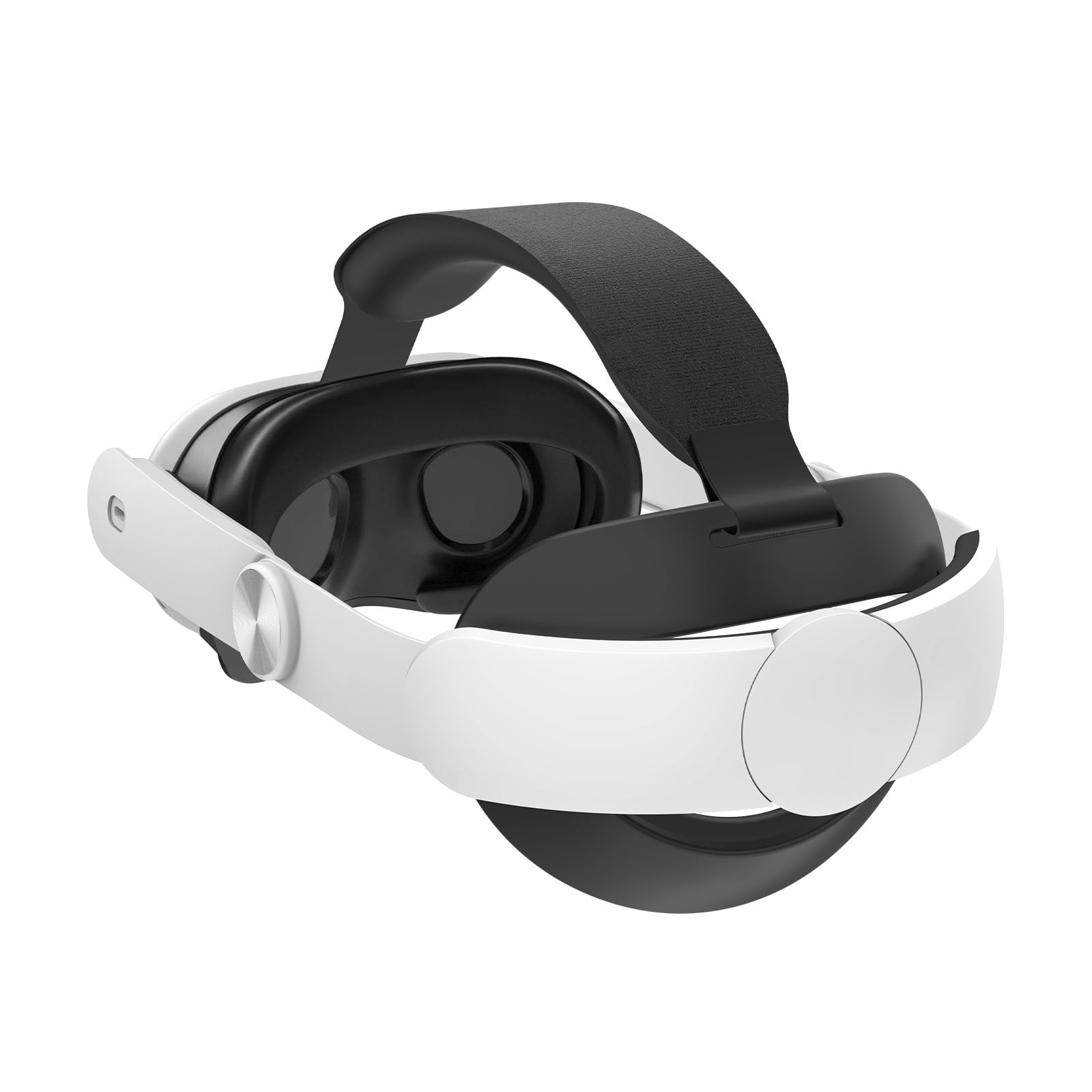 Meta Quest 3 VR Headset Comfortable Adjustable Headband - Lightweight Pressure Relief Cushion Pad Replacement for Elite Strap - Perfect for Gaming, Fitness VR & Extended Play Sessions