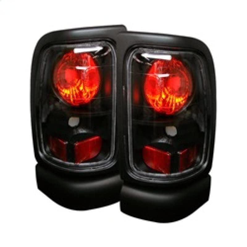 Spyder Auto 5002662 Euro Style LED Tail Lights - Black/Clear Smoke Lens - Compatible with [Vehicle Model] - Enhance Style & Visibility for Night Driving