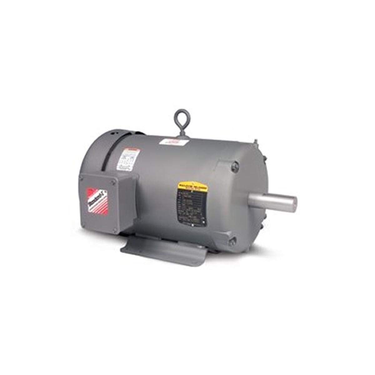 Baldor M3538 56 Frame TEFC 3416M 3 Phase Enclosed Motor, 0.5 HP, 1725 RPM, 60Hz - Industrial Grade Electric Motor for Pumps, Fans, and Conveyors