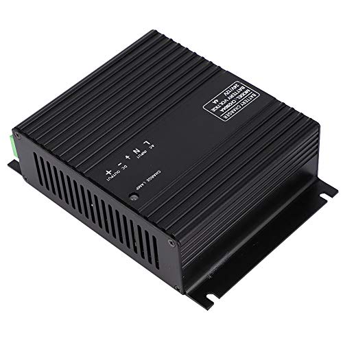 Smart Battery Charger with Heat Dissipation & Short Circuit Protection - Universal Industrial Battery Charger for Power Tools, Emergency Lights & Backup Systems