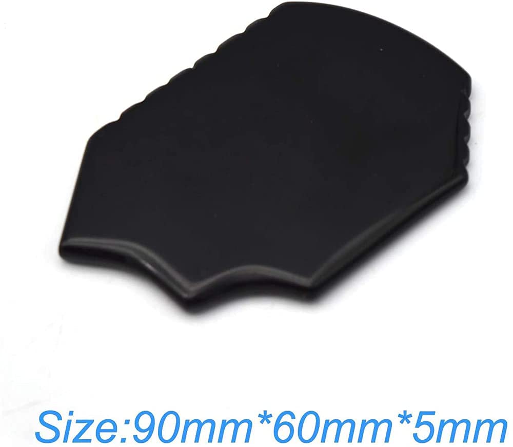 RODEREK Obsidian Gua Sha Scraping Massage Tool - Facial & Body Gua Sha Board for Men & Women - Relieves Muscle Soreness & Promotes Relaxation - Perfect for Skincare Routine, Spa Days & Self-Care at Home
