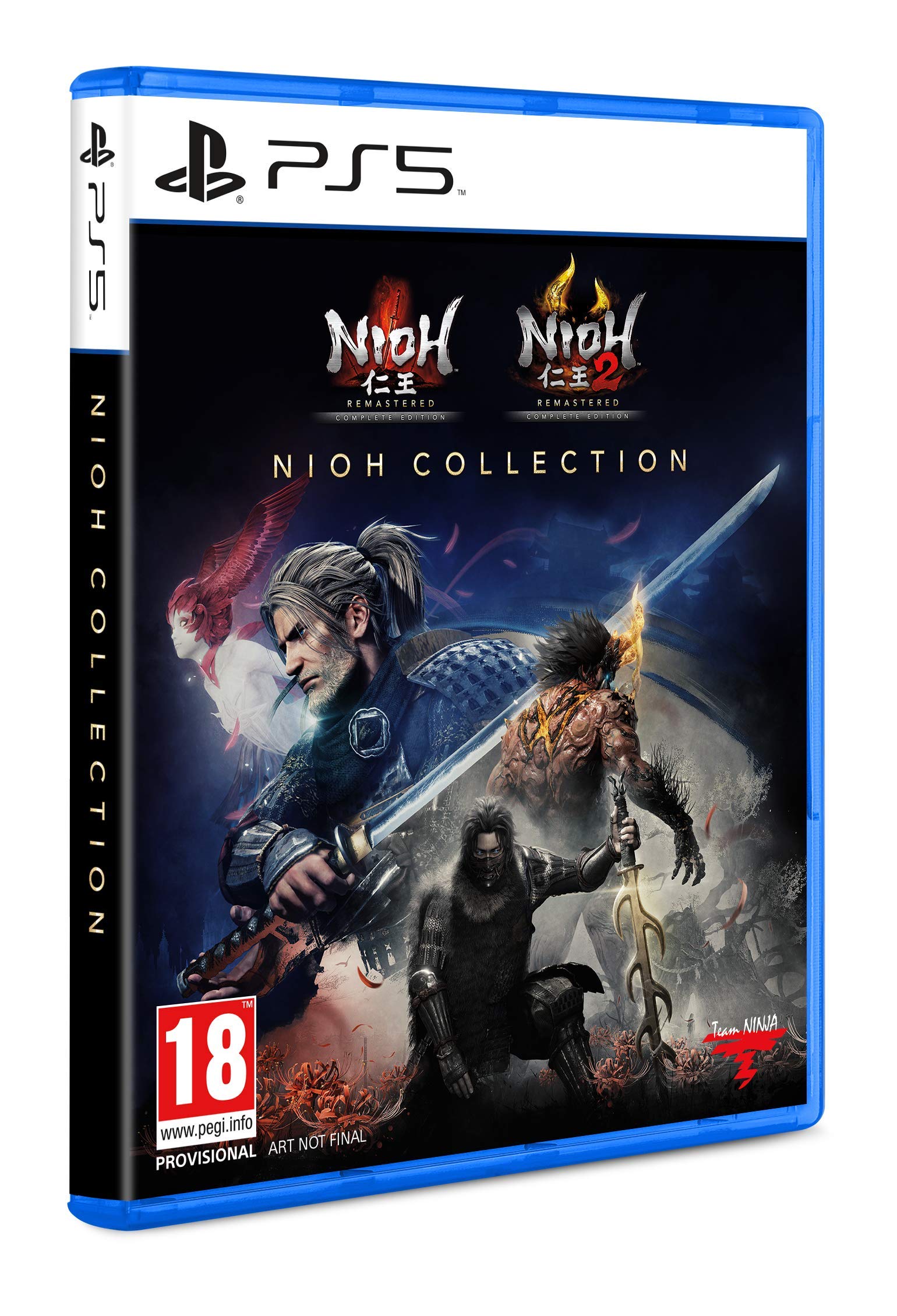 Nioh Collection for PS5 - Action RPG Game Bundle with Nioh & Nioh 2 | Epic Samurai Adventure | Perfect for Fans of Dark Souls & Sekiro | Great for Single Player & Co-op Gaming