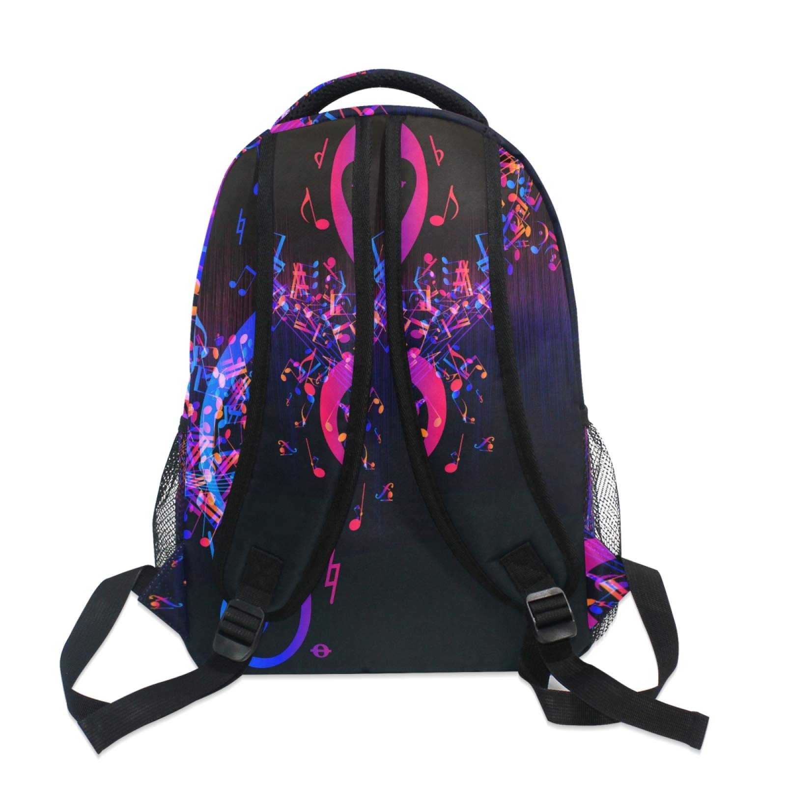AUUXVA Waterproof Backpack with Abstract Music Note Design - Durable School Bookbag for Students, Teens, Girls & Boys - Large Capacity Laptop Daypack for Elementary to College - Perfect for School, Travel & Daily Commute