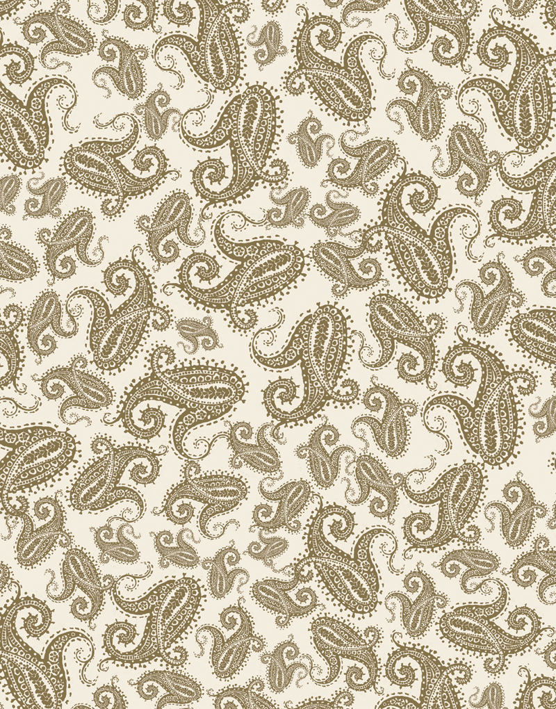 Golden Paisley Scalloped Tissue Paper - Premium Decorative Gift Wrapping for Parties, Weddings & DIY Crafts | Bulk Pack of 50 Sheets