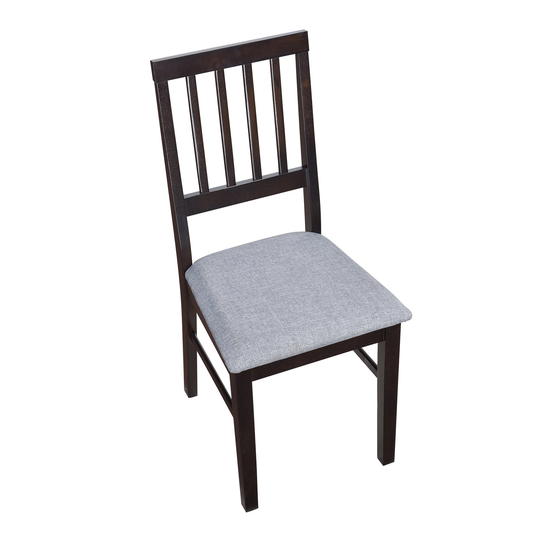 Urbanest Modern Dining Chairs Set of 2 - Upholstered Kitchen & Living Room Chairs with Wooden Legs - Comfortable Seating for Dining Room, Breakfast Nook & Small Spaces