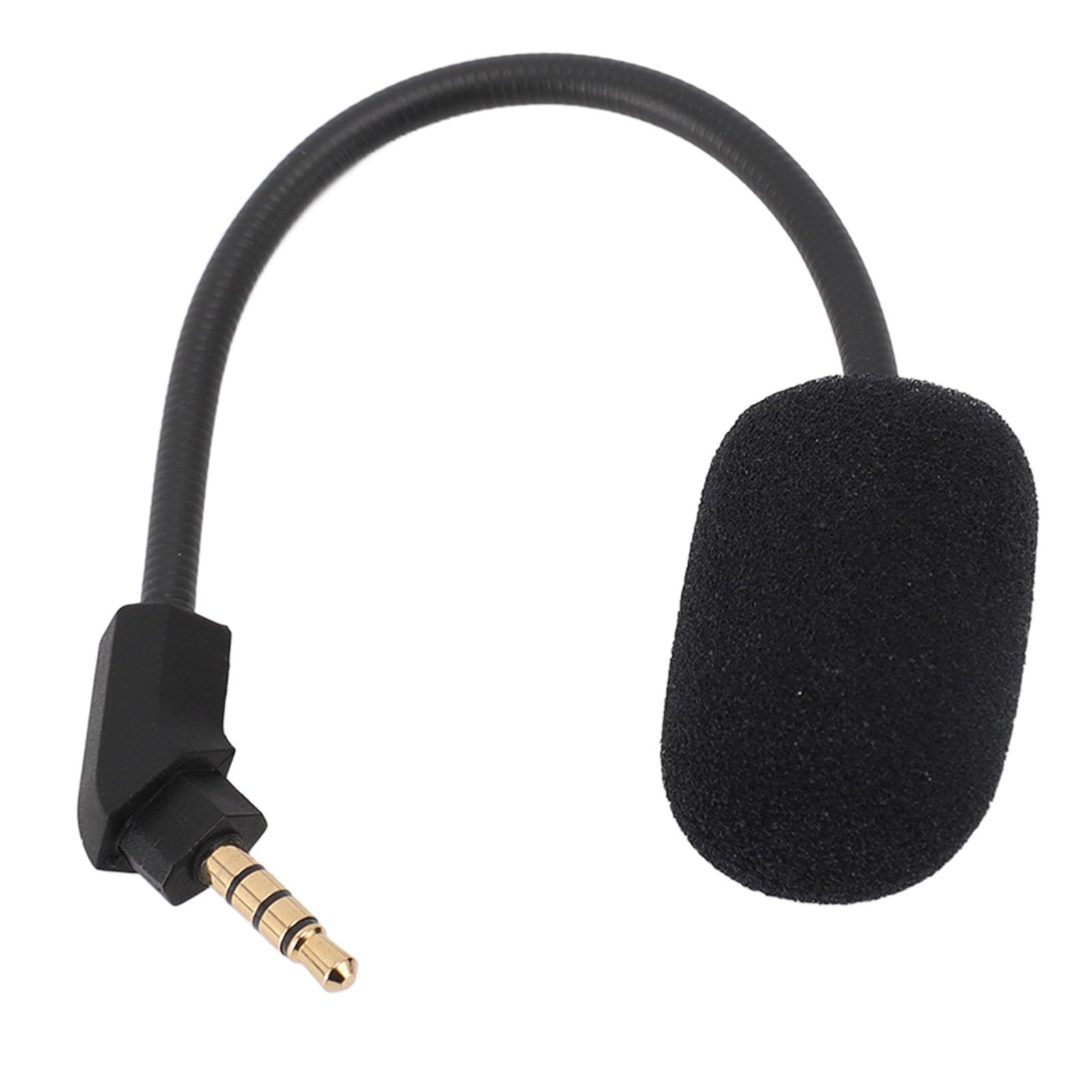 Professional Gaming Microphone with Noise Cancelling - Detachable 3.5mm Headset Mic Replacement for HyperX Cloud Revolver - Perfect for Streaming, Esports & Online Gaming