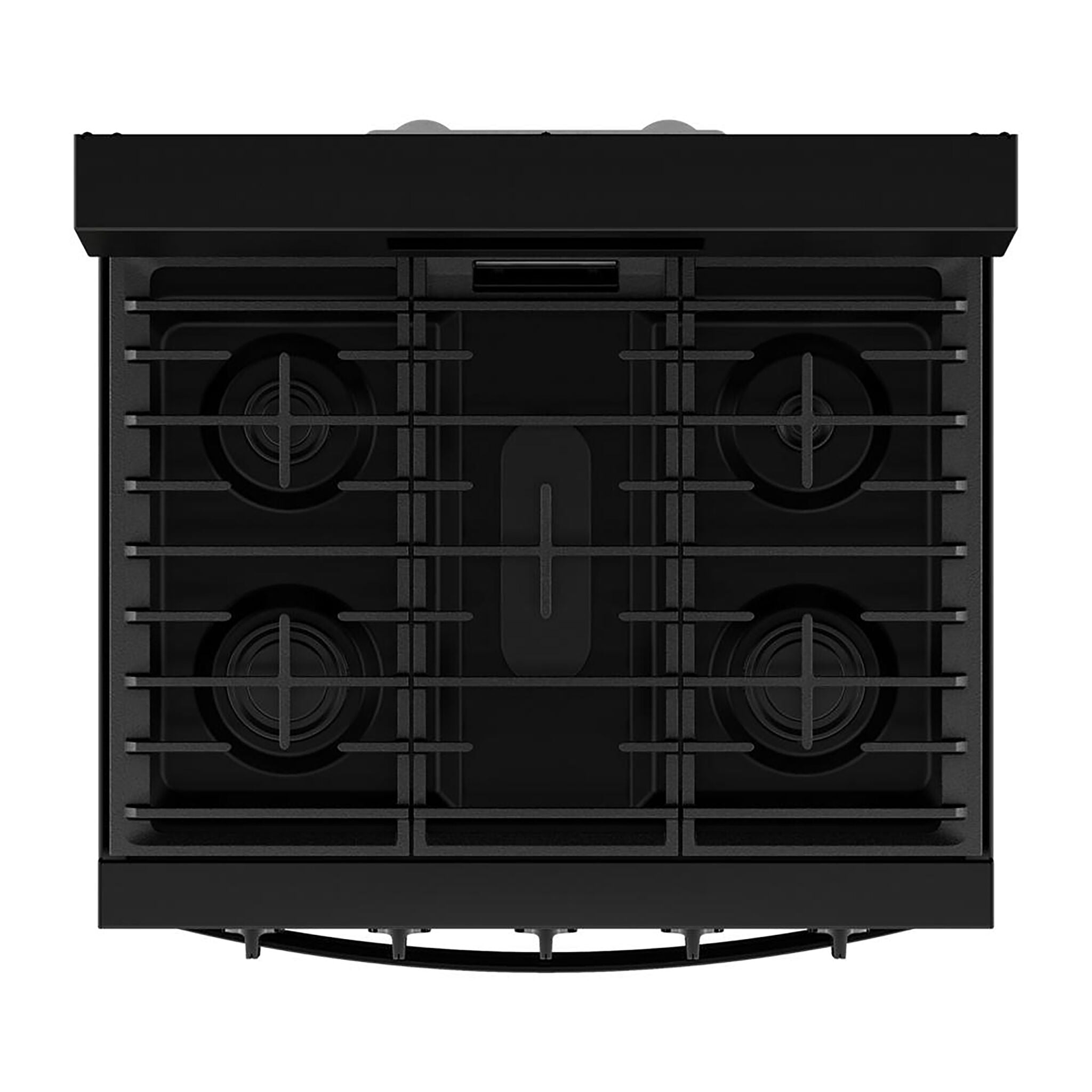 Whirlpool WFGS5030RB 30-Inch Black Gas Freestanding Range - 5.0 Cu. Ft. Oven Capacity, Sealed Burners, Continuous Grates - Perfect for Home Kitchens & Professional Cooking