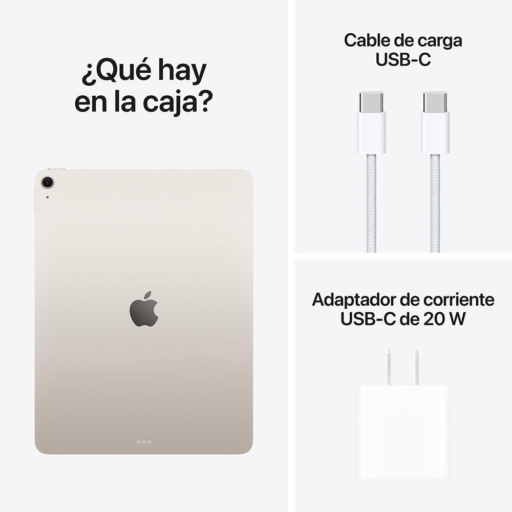 Apple iPad Air 13-inch Wi-Fi 128GB - Space Gray (M3 Chip) | Lightweight Tablet for Work, Study & Entertainment