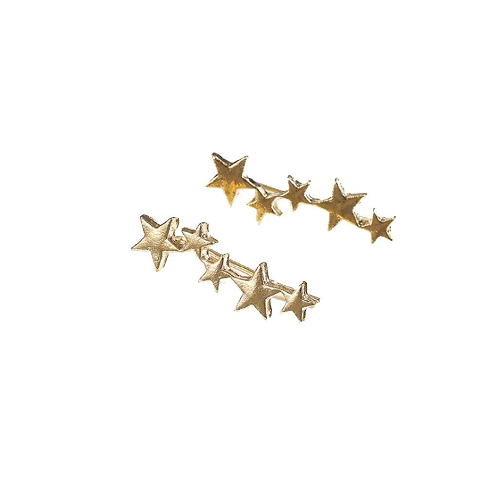 Trendy Star Bone Earrings for Women - Minimalist Jewelry Gifts for Her - Perfect for Casual Wear, Parties & Boho Fashion
