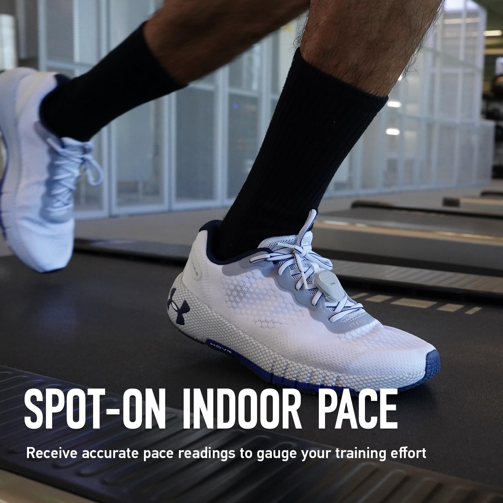 COROS POD 2 Running Sensor - Accurate Indoor & Treadmill Distance Tracker | Real-Time Pace Monitor | GPS Data Enhancer | Shoe/Waistband Clip | Compatible with COROS Watches | Perfect for Runners, Gym Workouts & Indoor Training