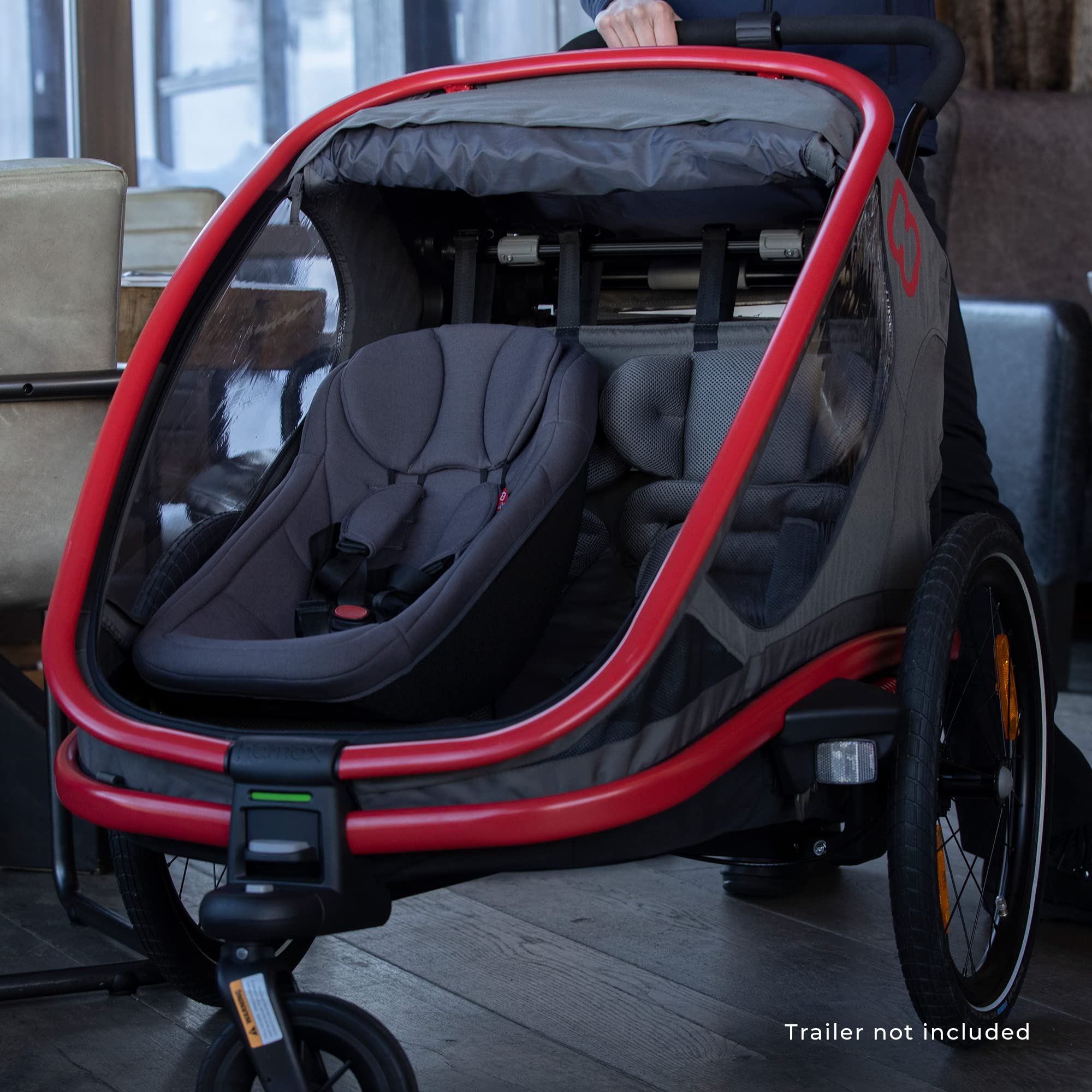 Hamax Baby Insert - Universal Infant Car Seat Support for Safe & Comfortable Travel | Perfect for Strollers, Bikes, and Outdoor Adventures