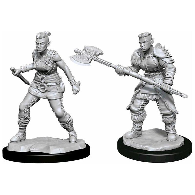 D&D Miniatures - Nolzur's Marvelous Miniatures Female Orc Barbarian for Dungeons & Dragons RPG, Tabletop Gaming & Collectibles - Perfect for D&D Campaigns, Battle Scenes & Fantasy Displays