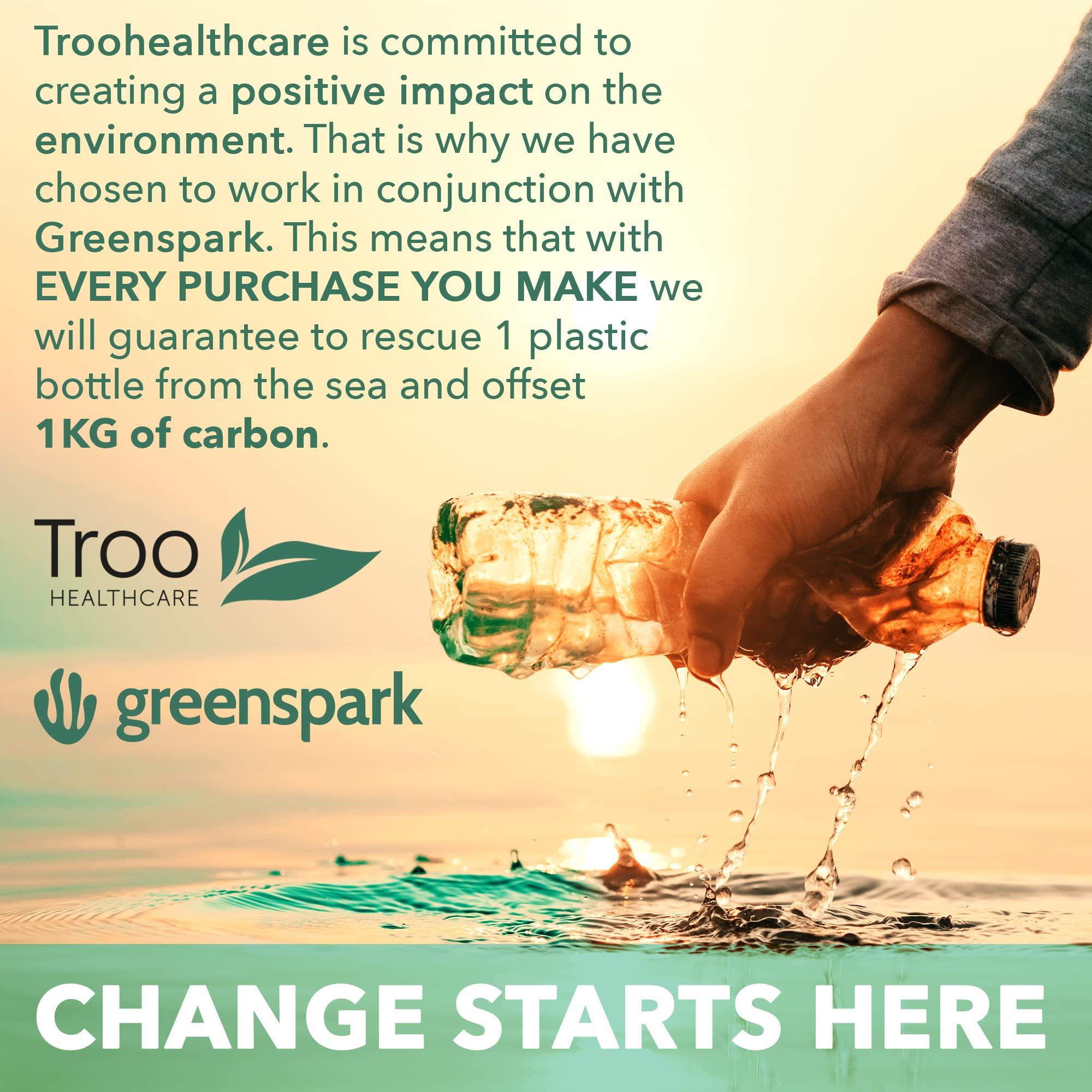 Troo Health Care Glucosamine Chondroitin Complex with Vitamin C - 180 Tablets - Supports Joint Health, Collagen Formation & Bone Strength - UK Made GMP Certified Supplement for Active Adults & Seniors - Ideal for Post-Workout Recovery & Daily Joint Support