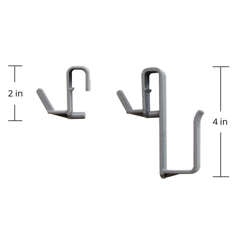 IPC Pulex Set of 4 Heavy-Duty Tool Hangers for 5-Gallon Buckets - Perfect for Workshop, Garage & Job Site Organization