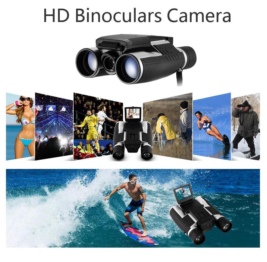 Eoncore 12x32 Digital Camera Binoculars with 2